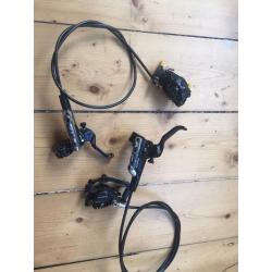 Shimano XT M785 hydraulic mountain bike brakes