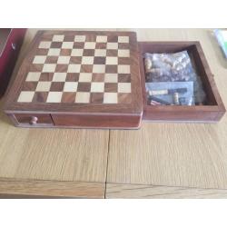 Travel chess set, as new