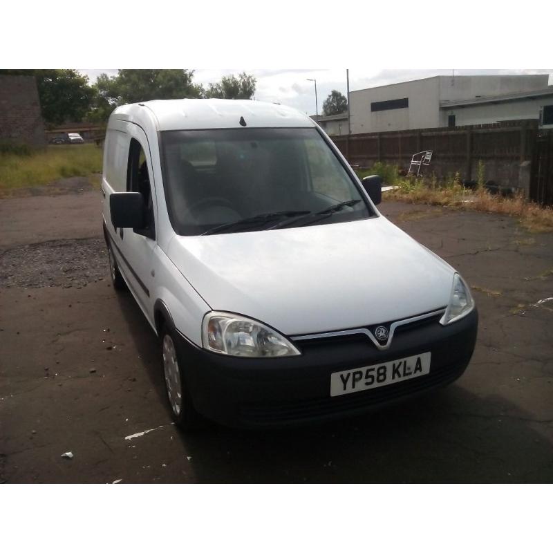 vauxhall combo crewvan 2000 cdti 1.3 turbo diesel 2008 58 plate