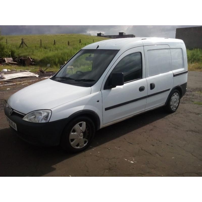 vauxhall combo crewvan 2000 cdti 1.3 turbo diesel 2008 58 plate