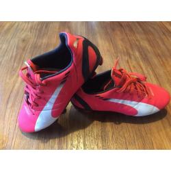 FOOTBALL BOOTS JUNIOR PUMA EVO POWER SIZE 13
