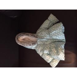 0-3 month girls coat
