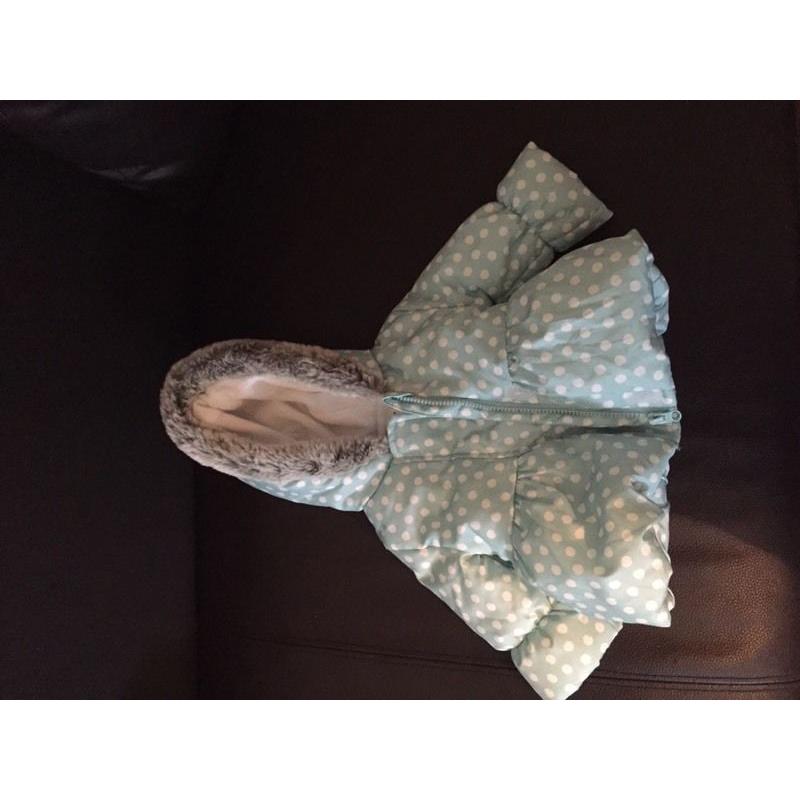 0-3 month girls coat