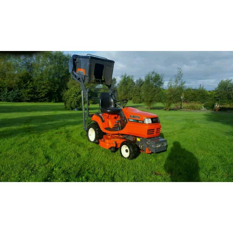 Kubota g21 ride on mower lawnmower