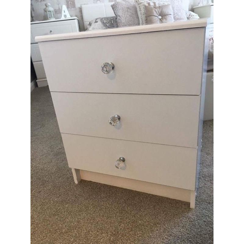 Small White Drawers