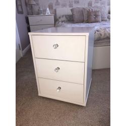 Small White Drawers