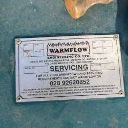 Warmflow 120/150 oil boiler