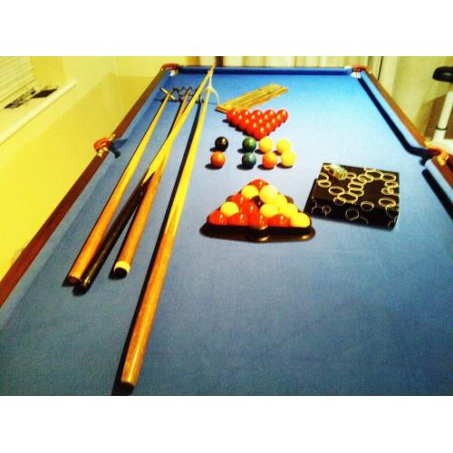 POOL / BILLIARD 7X4 FOOT SLATE TABLE