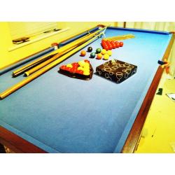 POOL / BILLIARD 7X4 FOOT SLATE TABLE