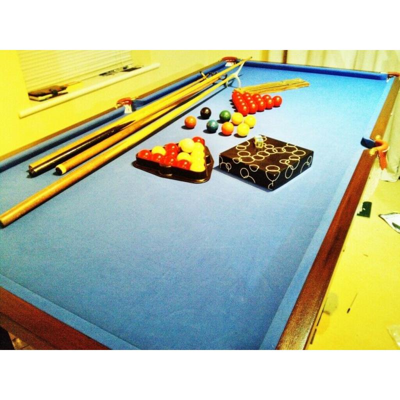 POOL / BILLIARD 7X4 FOOT SLATE TABLE