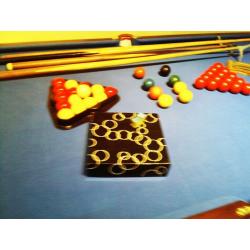 POOL / BILLIARD 7X4 FOOT SLATE TABLE