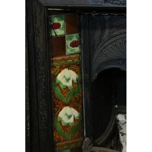 Beautiful Tiled Fireplace