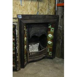 Beautiful Tiled Fireplace