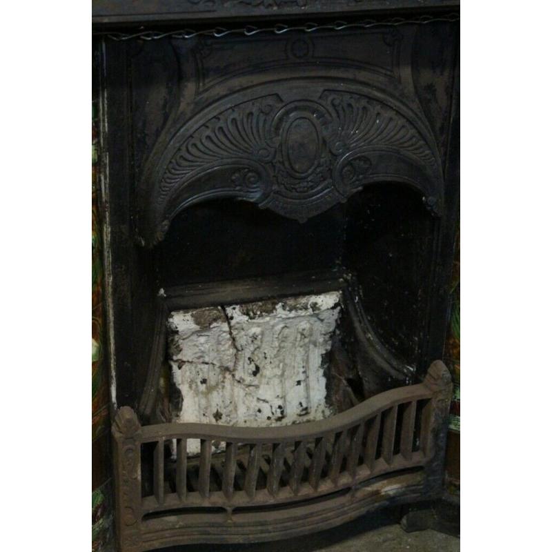 Beautiful Tiled Fireplace