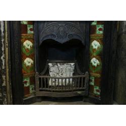 Beautiful Tiled Fireplace