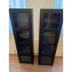 Display cabinets like new condition x2