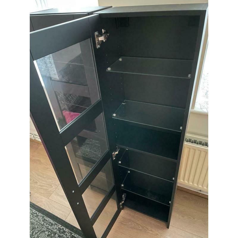 Display cabinets like new condition x2
