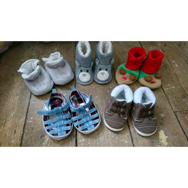 Collection of Baby Shoes