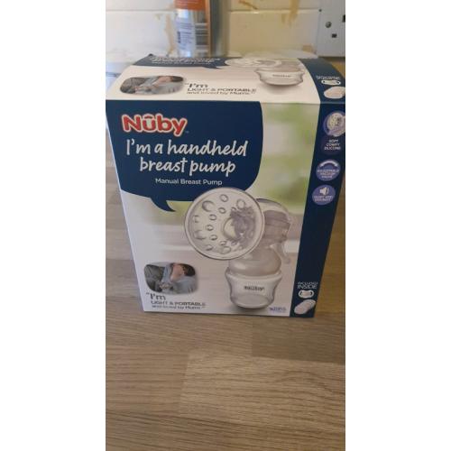 Manual breast pump