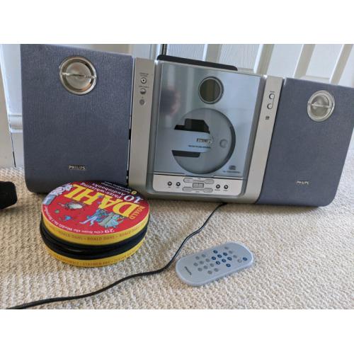 Roald Dahl full set audiobook book and cd player