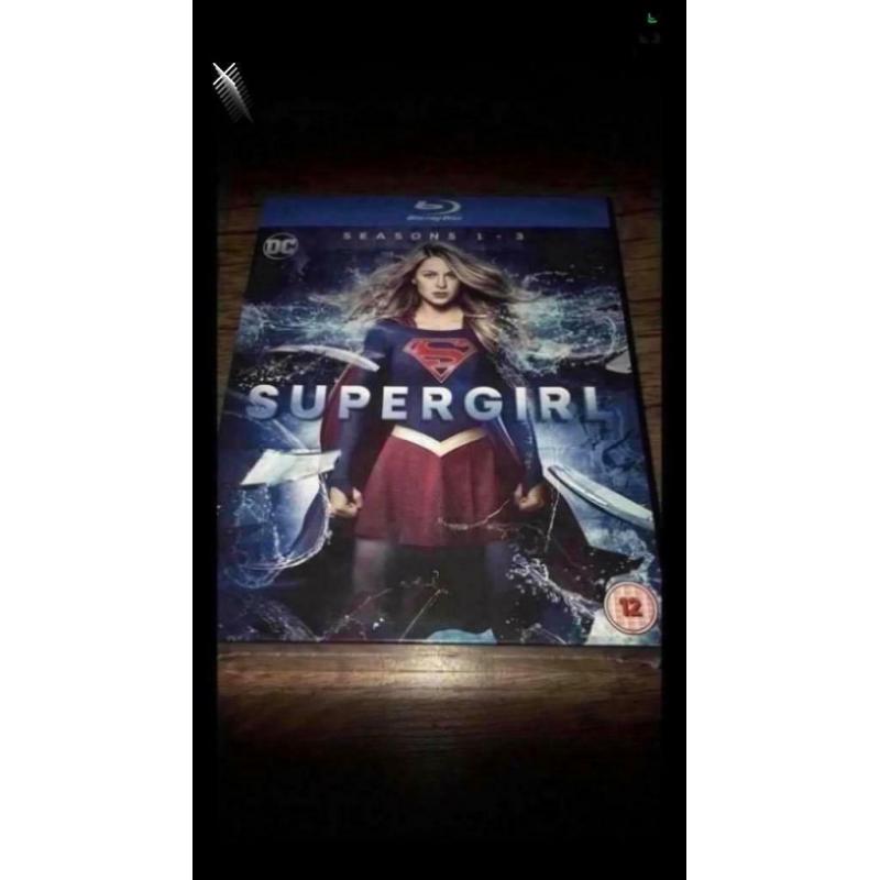 Supergirl series 1-3 blu Ray boxset sealed ?10 no offers Collection only gorleston
