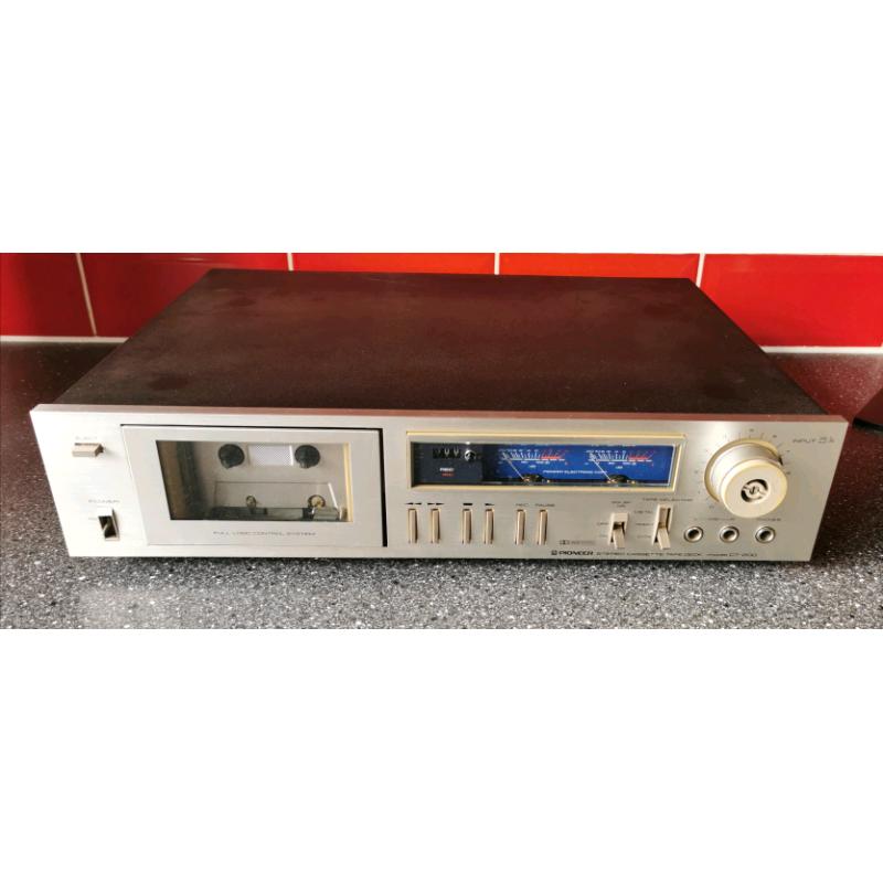 Pioneer cassette deck