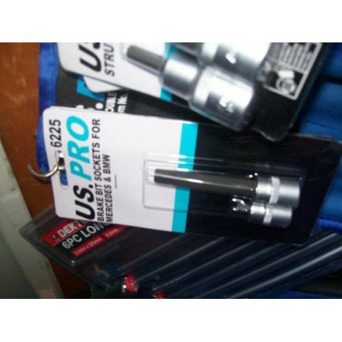 Brand new MERC and BMW brake bit sockets