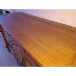 Solid oak sideboard
