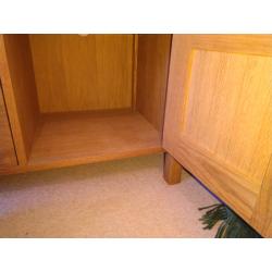 Solid oak sideboard