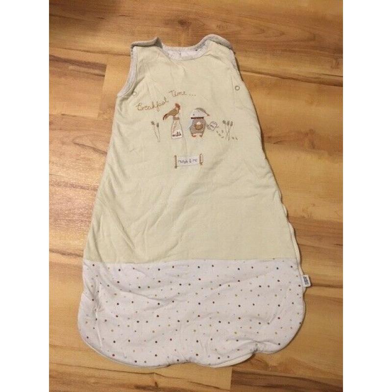 Sleeping bag Mamas and Papas 0-6 months, 2.5 tog - GUC