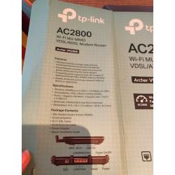 Brand New TP Link AC2800 Modem Router