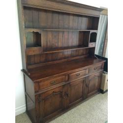 Solid oak dresser