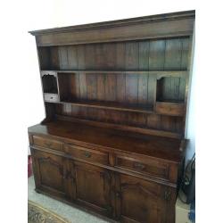Solid oak dresser