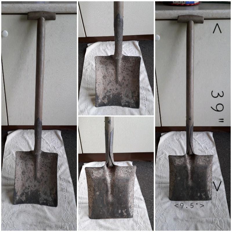 VINTAGE SQUARE SHOVEL