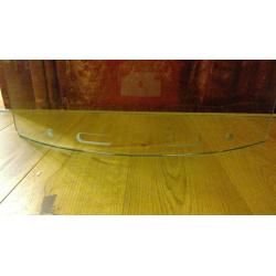 Curved Glass Fire Guard - Modern Elegant Contemporary Safety Surround