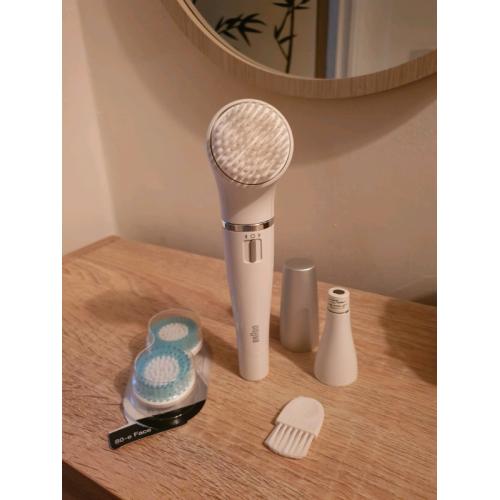 Braun Face Epilator, Cleaning/Exfoliating Brush