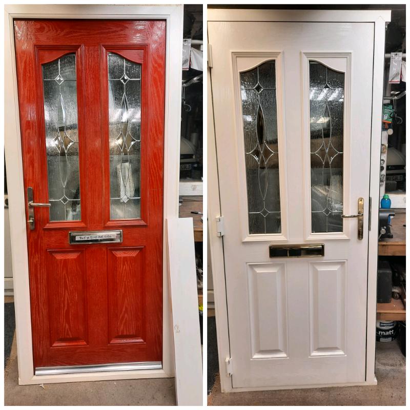 Upvc composite door