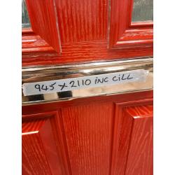 Upvc composite door
