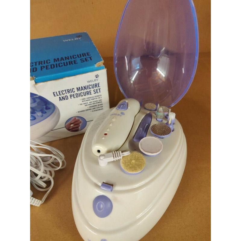 Welby Electric Manicure & Pedicure Set
