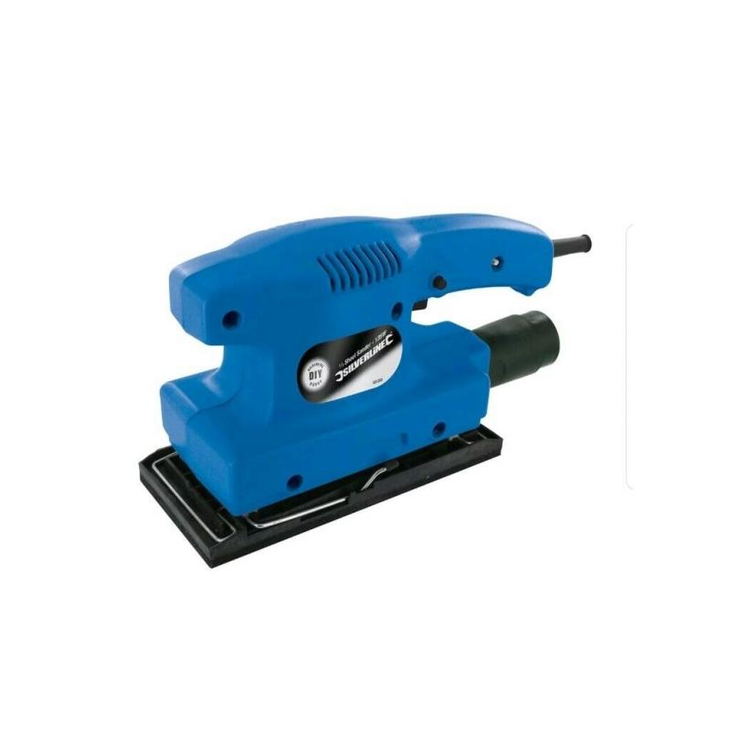 *NEW* Orbital sander Silverline 230v 135W DIY electric sanding furniture wood