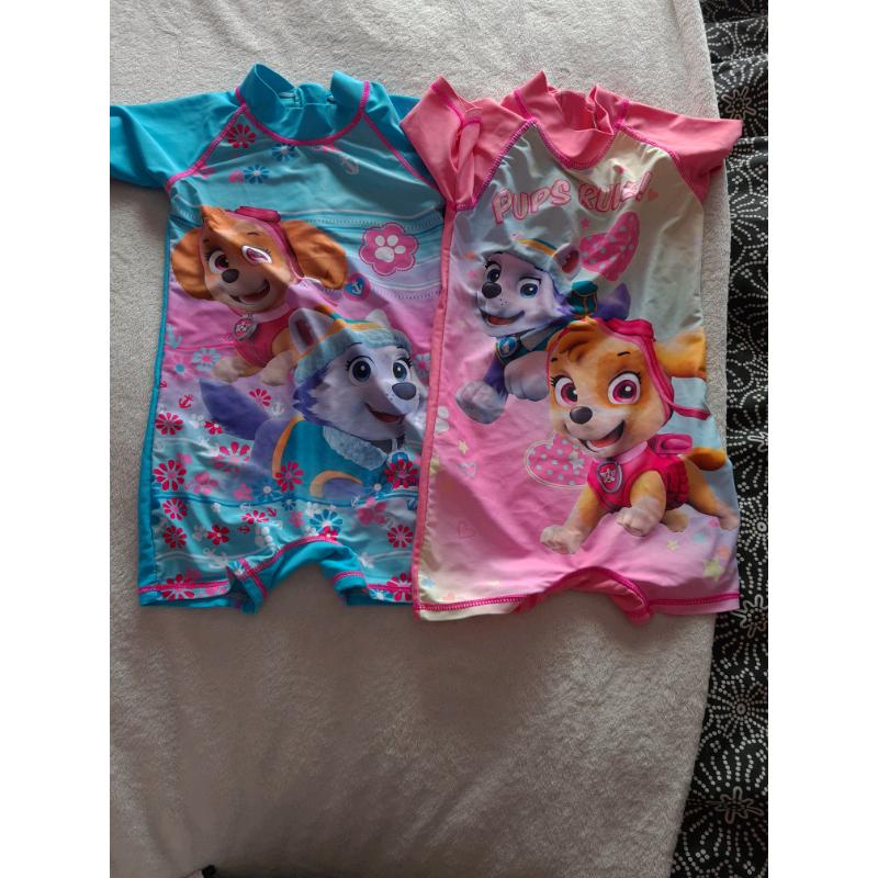 Age 6 paw patrol swimsuits