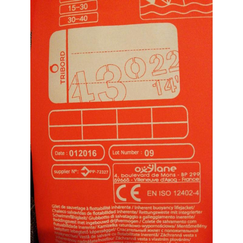 Reduced - Child's Life Jacket