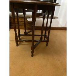 Solid Wood Drop Leaf Table