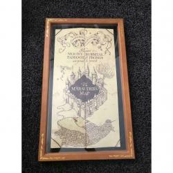 Cased Harry Potter marauders map