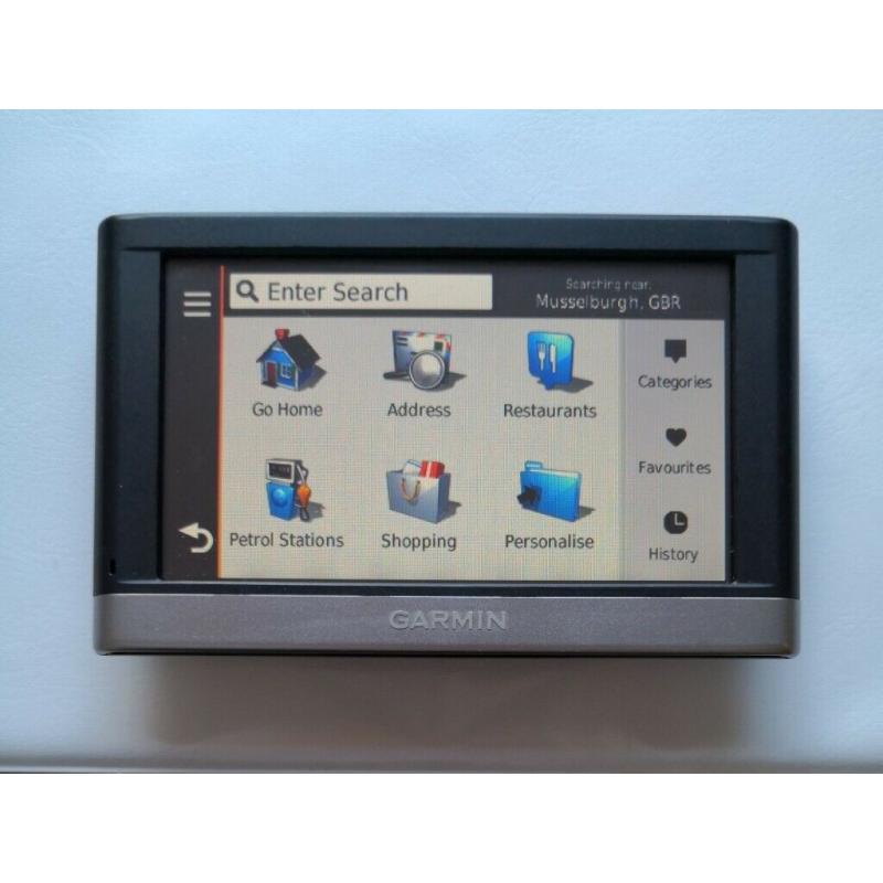 GARMIN n?vi 47LM(T) ADVANCED GPS Sat Nav - UK & WEST EUROPE + SOUTH AMERICA or SOUTH AFRICA Maps!