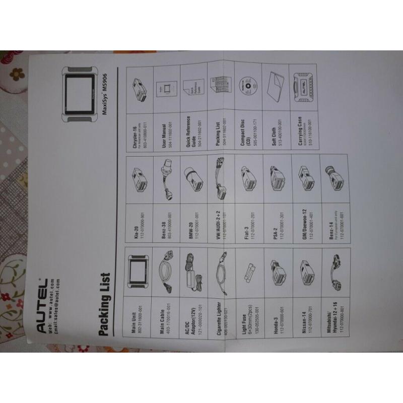 Autel diagnostic computer