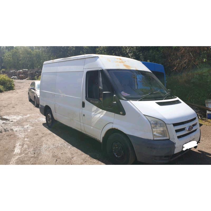 FORD TRANSIT 2.2 130 T280M FWD IN WHITE 2008 (57) **BREAKING** FOR PAR