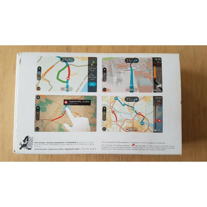 TomTom Go 50 Car Sat Nav With Lifetime Europe Maps