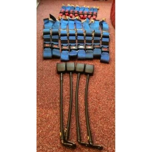 Wheelchair belt system seatbelt Unwin l q track tracking cargo fixing rail disabled