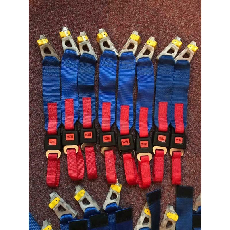 Wheelchair belt system seatbelt Unwin l q track tracking cargo fixing rail disabled